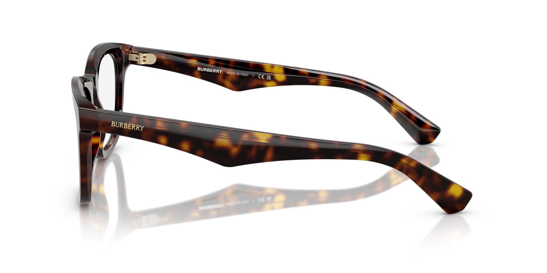 Burberry 0BE2417 Frame Havana Male Full Shell Frame — Havana frame — view 7