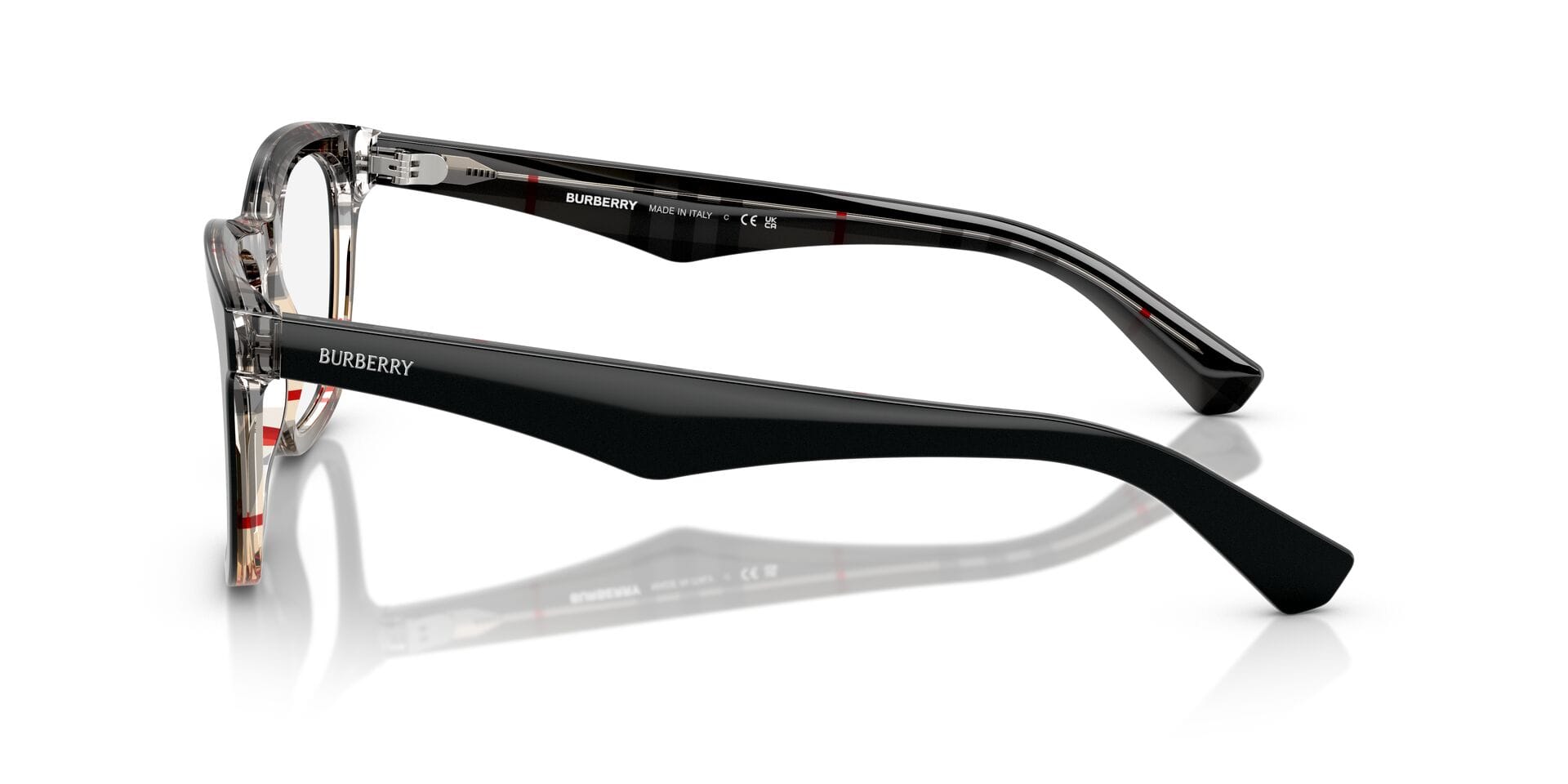 Burberry 0BE2417 Frame Black Male Full Shell Frame — Black frame — view 8