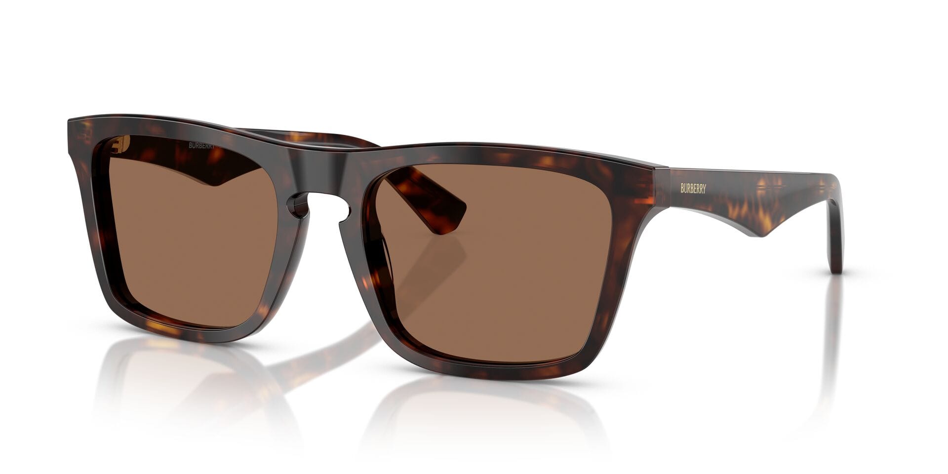 Burberry 0BE4434 Sunglass Havana Male Full Shell Sunglass — view 2