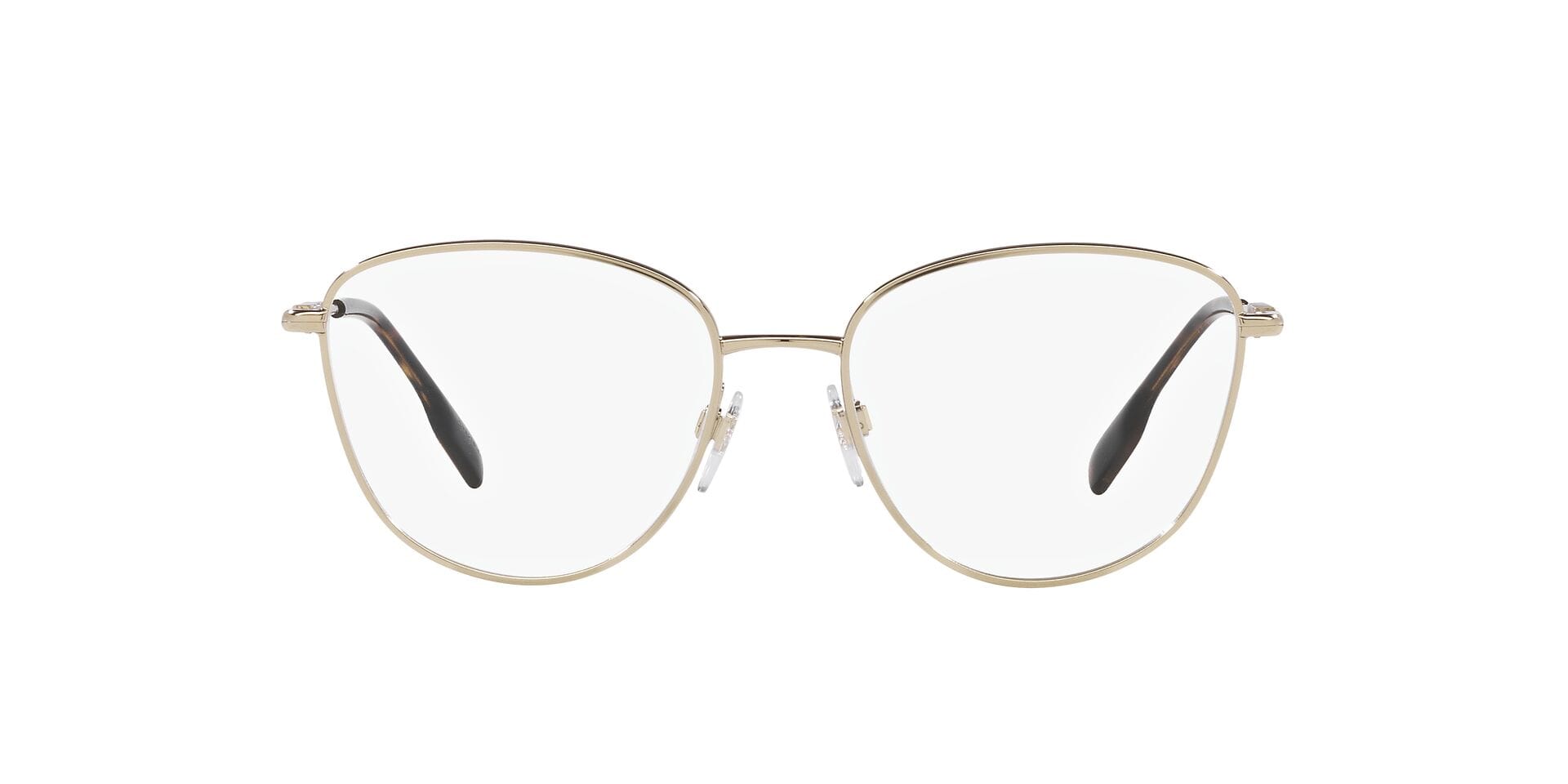 Burberry 0BE1376 Frame Light Gold Female Full Metal Frame — Light Gold frame — view 5