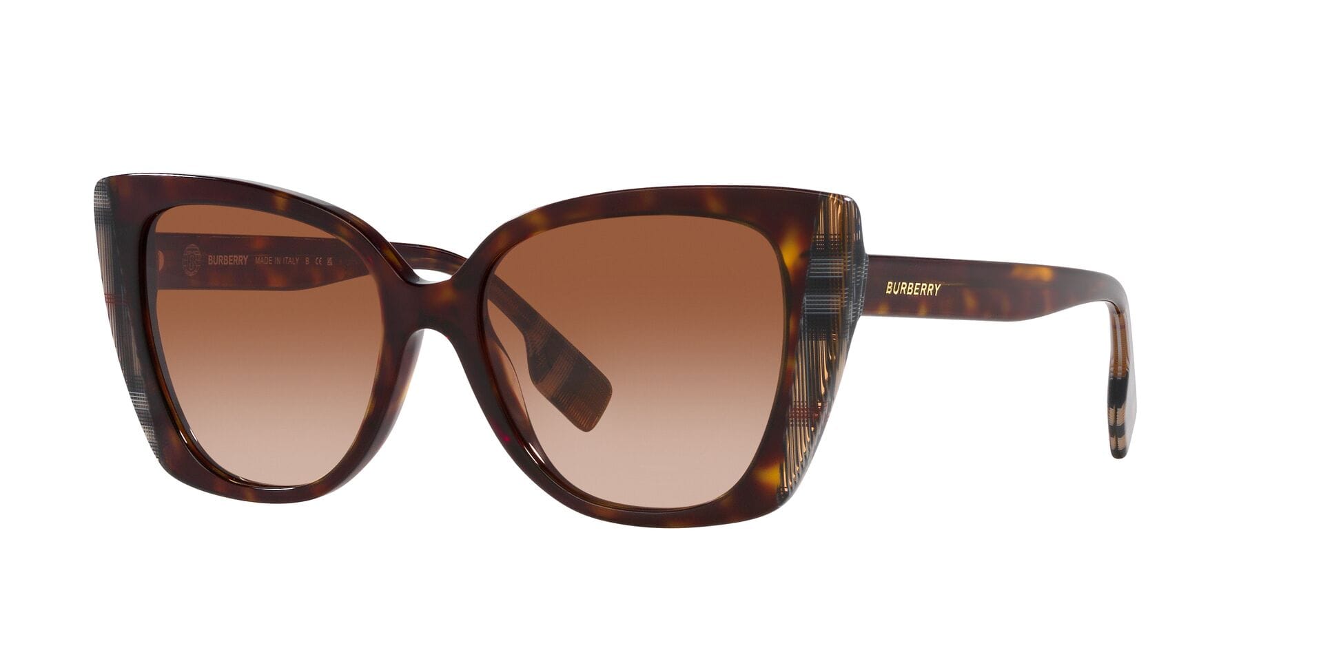 Burberry 0BE4393 Sunglass Havana Female Full Shell