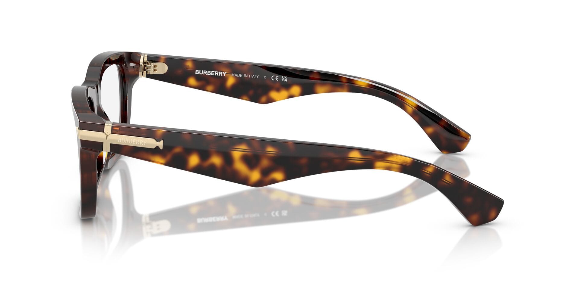 Burberry 0BE2419 Frame Havana Male Full Shell Frame — Havana frame — view 8