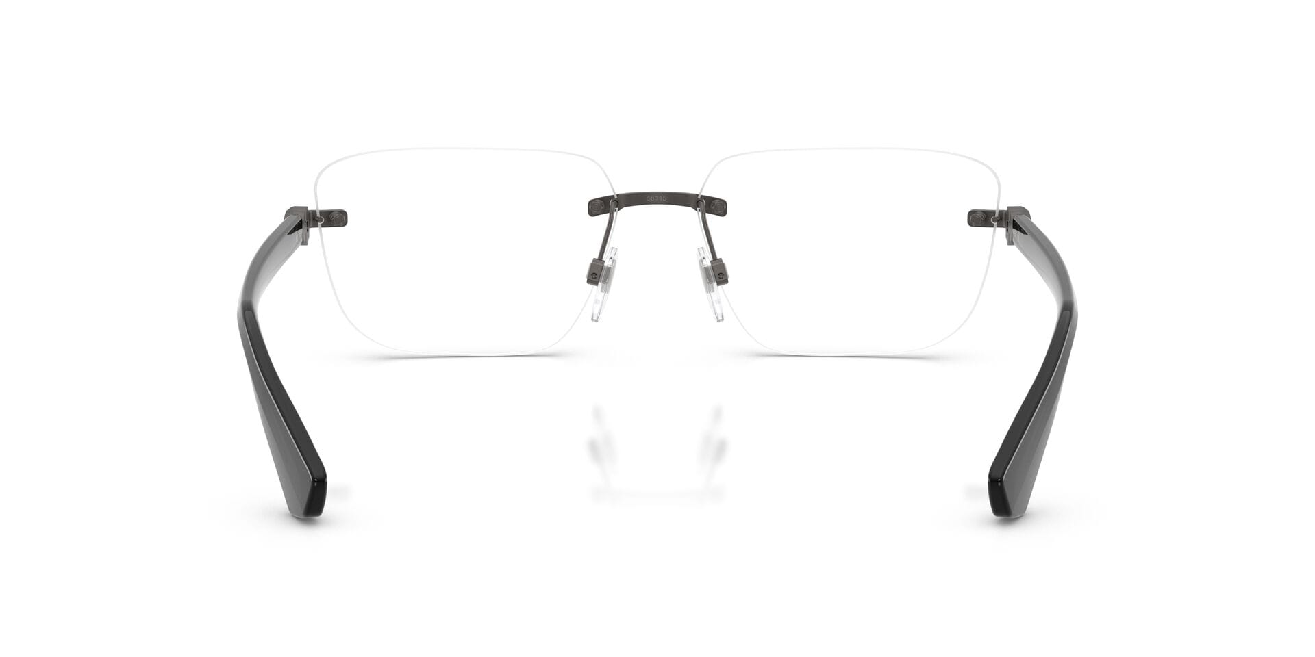 Burberry 0BE1392 Frame Grey Male RimLess Shell Frame — Grey frame — view 4