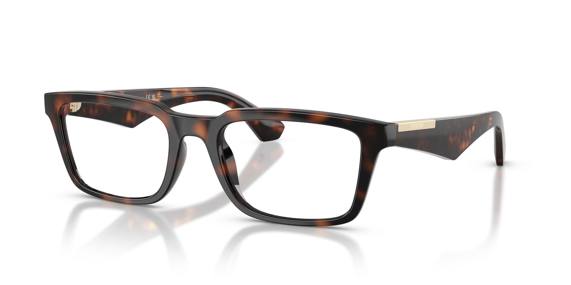 Burberry 0BR2428U Frame Havana Male Full Shell Frame — Havana frame — view 1