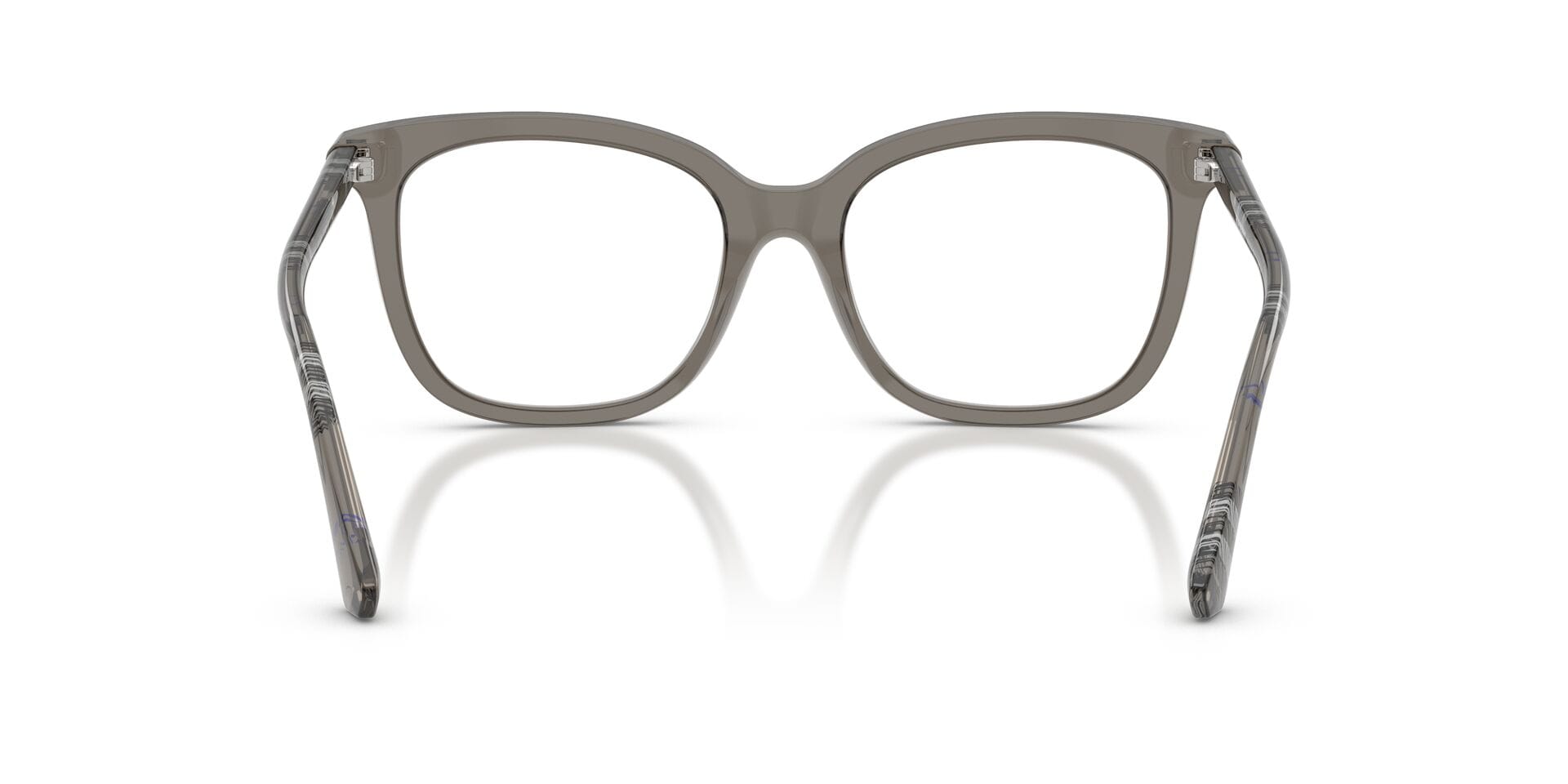Burberry 0BE2430 Frame Transparent Grey Female Full Shell Frame — Transparent Grey frame — view 5
