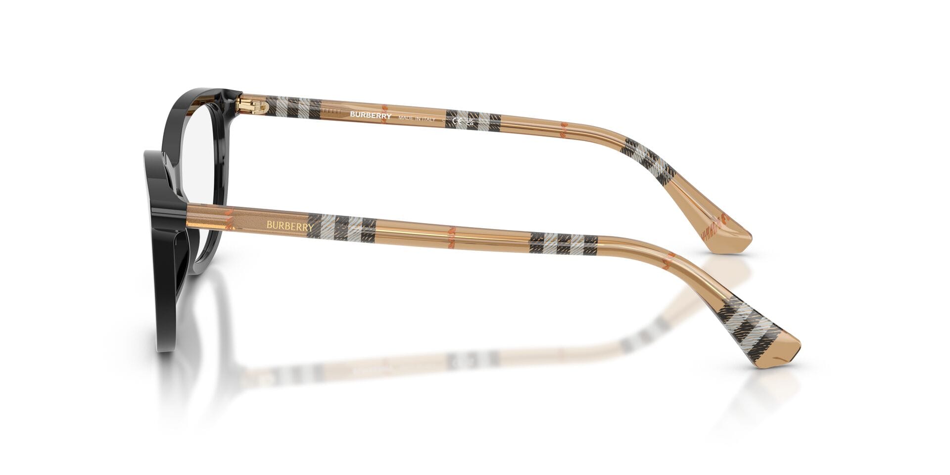 Burberry 0BE2431 Frame Black Female Full Shell Frame — Black frame — view 10