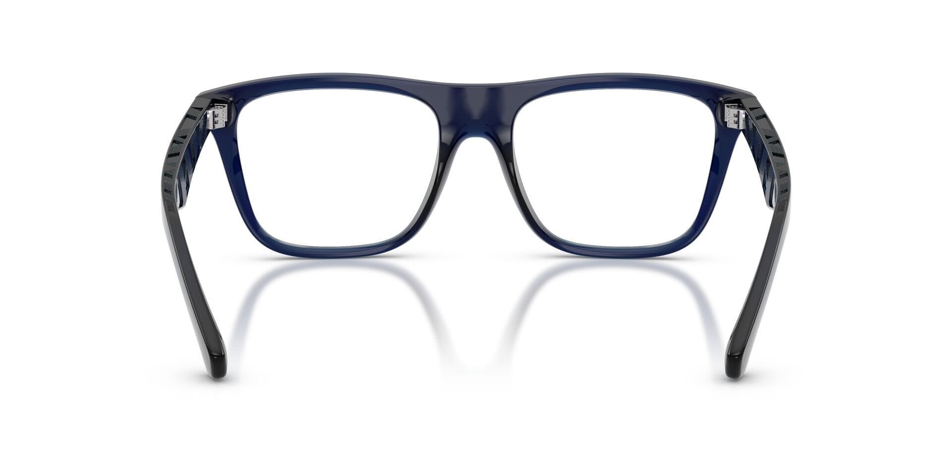 Burberry 0BE2432U Frame Transparent Blue Male Full Shell Frame — Transparent Blue frame — view 5
