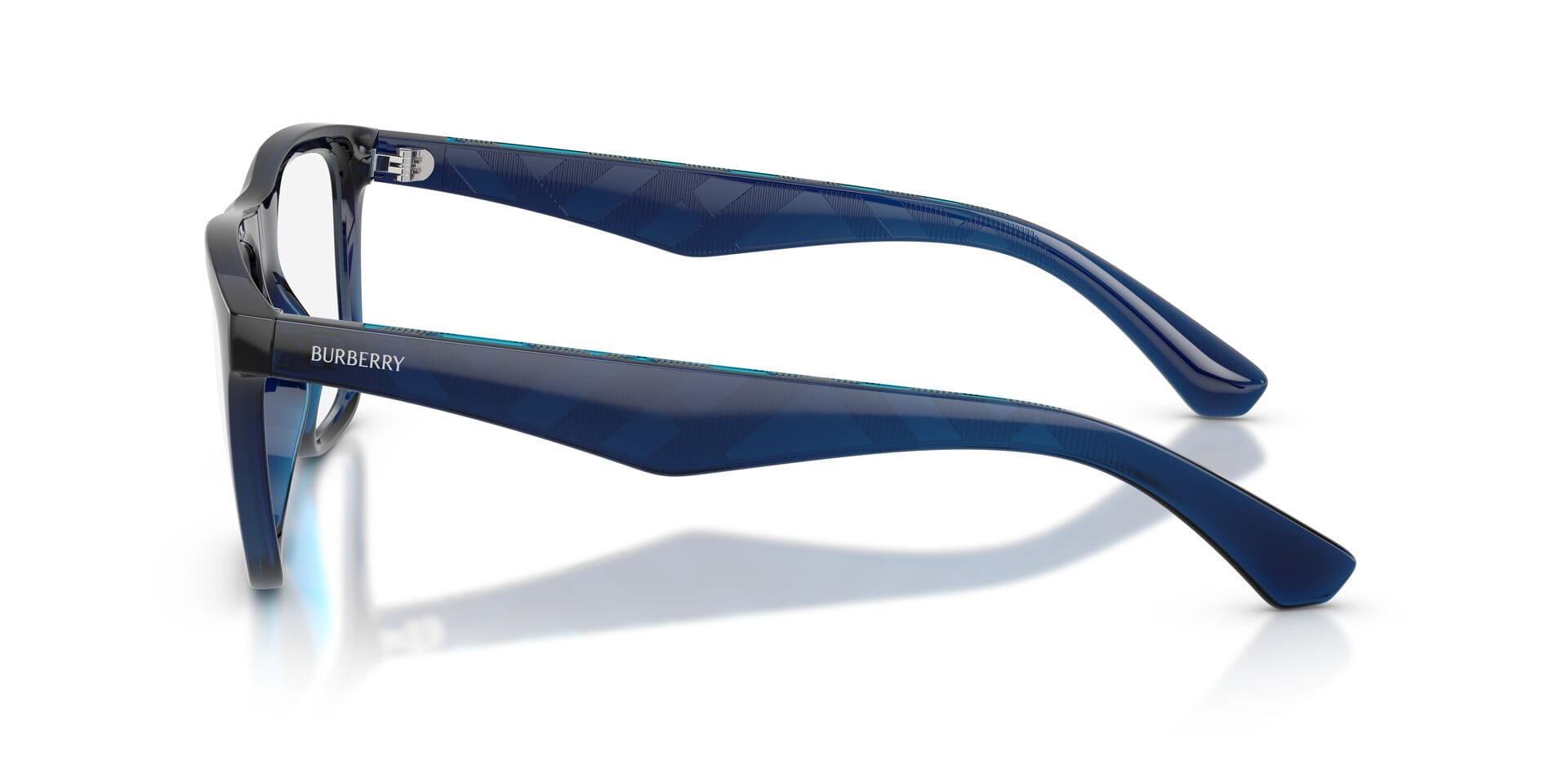 Burberry 0BE2432U Frame Transparent Blue Male Full Shell Frame — Transparent Blue frame — view 10