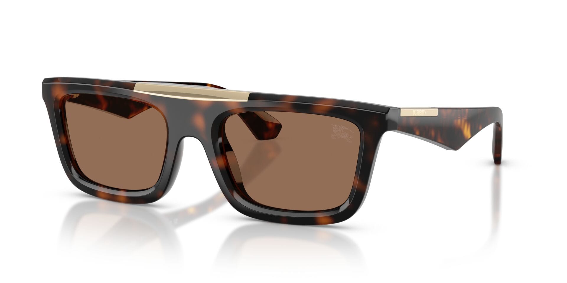 Burberry 0BE4451U Sunglass Havana Male Full Shell Sunglass — Havana frame — view 1