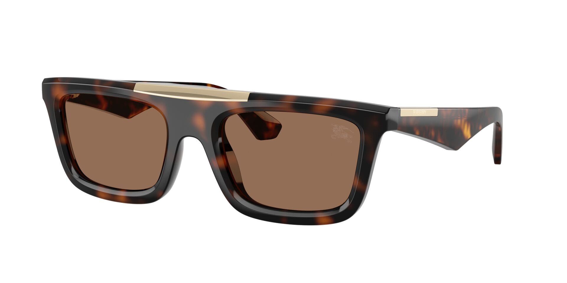 Burberry 0BE4451U Sunglass Havana Male Full Shell Sunglass — Havana frame — view 3