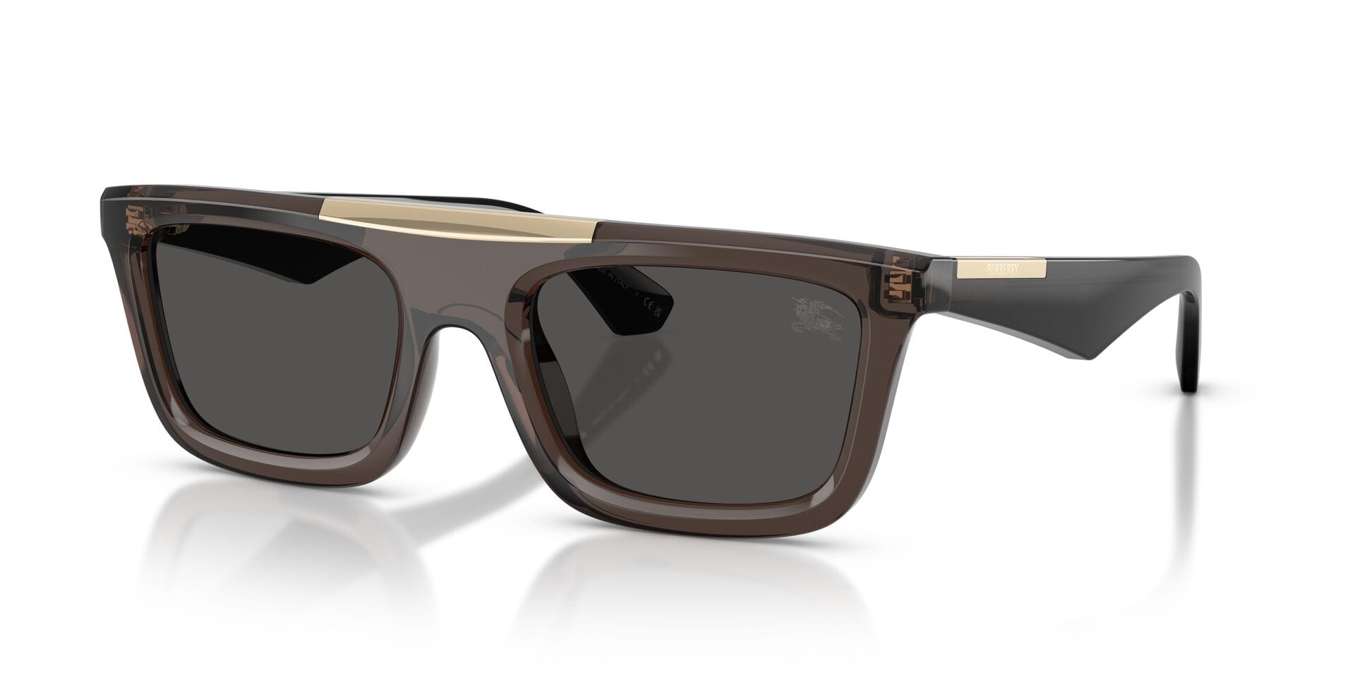 Burberry 0BE4451U Sunglass Grey Male Full Shell Sunglass — Grey frame — view 6