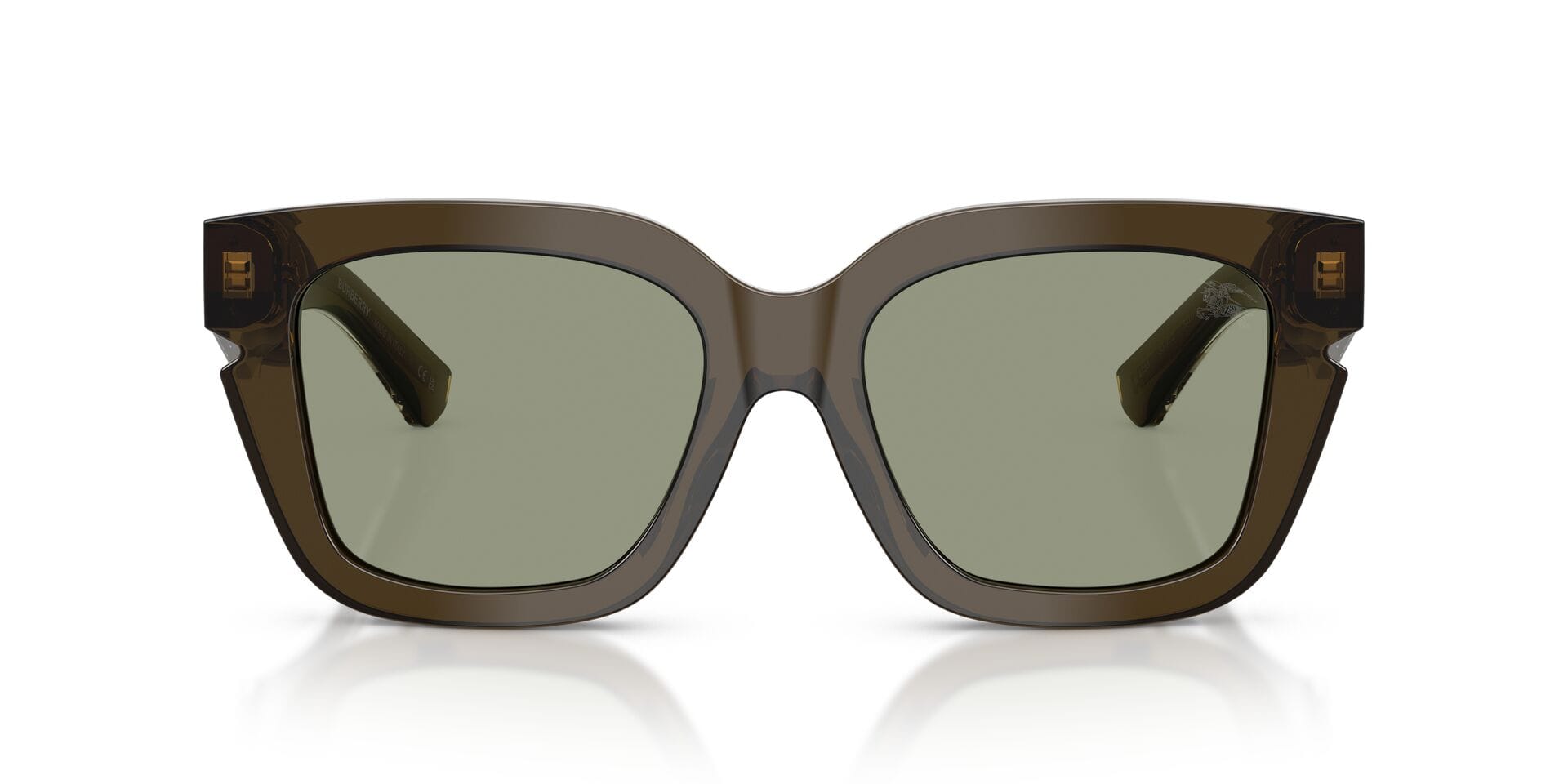 Burberry 0BE4453 Sunglass Green Female Full Shell Sunglass — Green frame — view 12