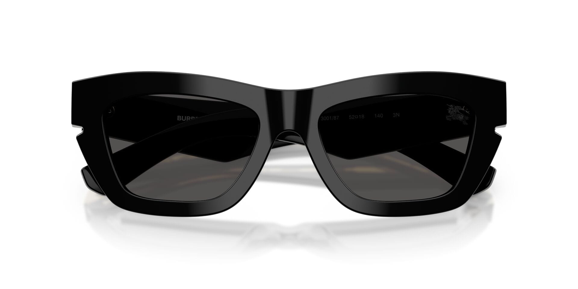 Burberry 0BE4454 Sunglass Black Female Full Shell Sunglass — Black frame — view 20