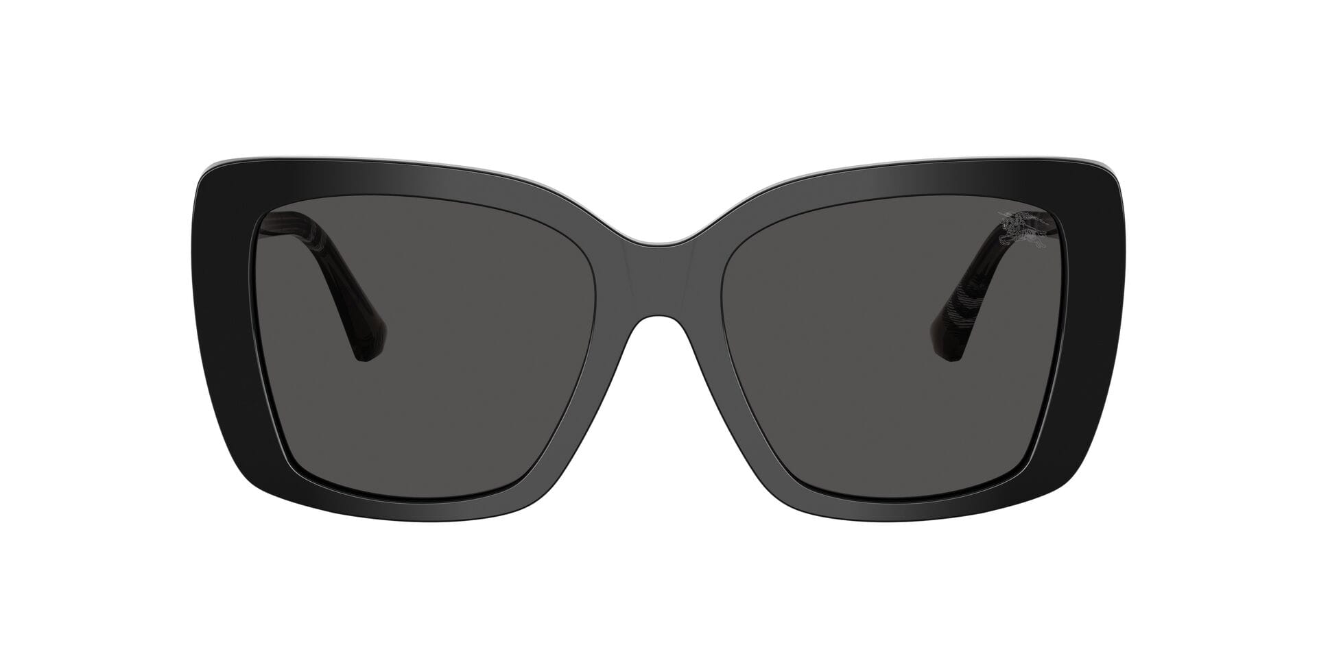 Burberry 0BE4456 Sunglass Black Female Full Shell Sunglass — Black frame — view 2