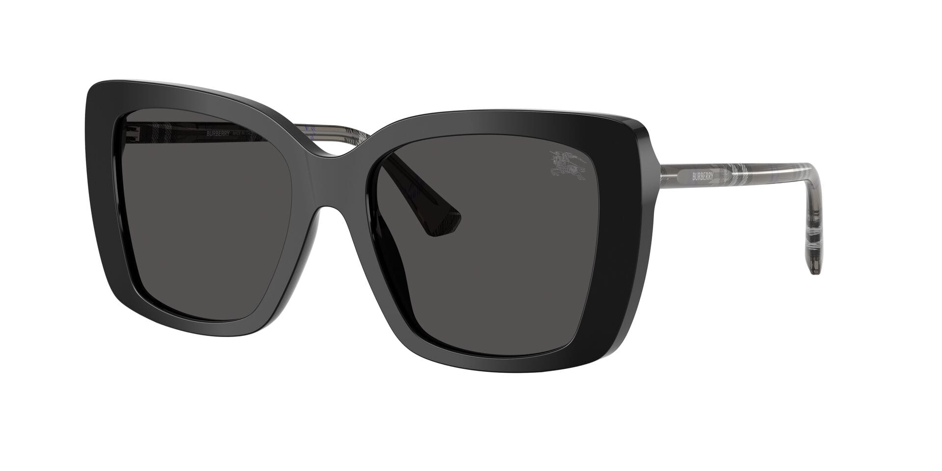 Burberry 0BE4456 Sunglass Black Female Full Shell Sunglass — Black frame — view 9