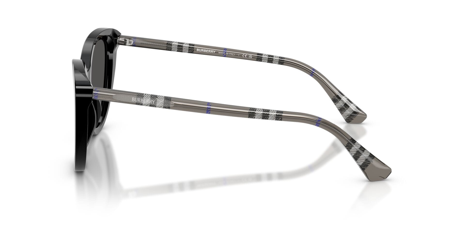 Burberry 0BE4457 Sunglass Black Female Full Shell Sunglass — Black frame — view 10