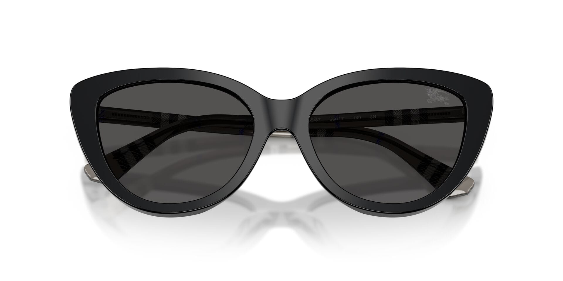 Burberry 0BE4457 Sunglass Black Female Full Shell Sunglass — Black frame — view 14