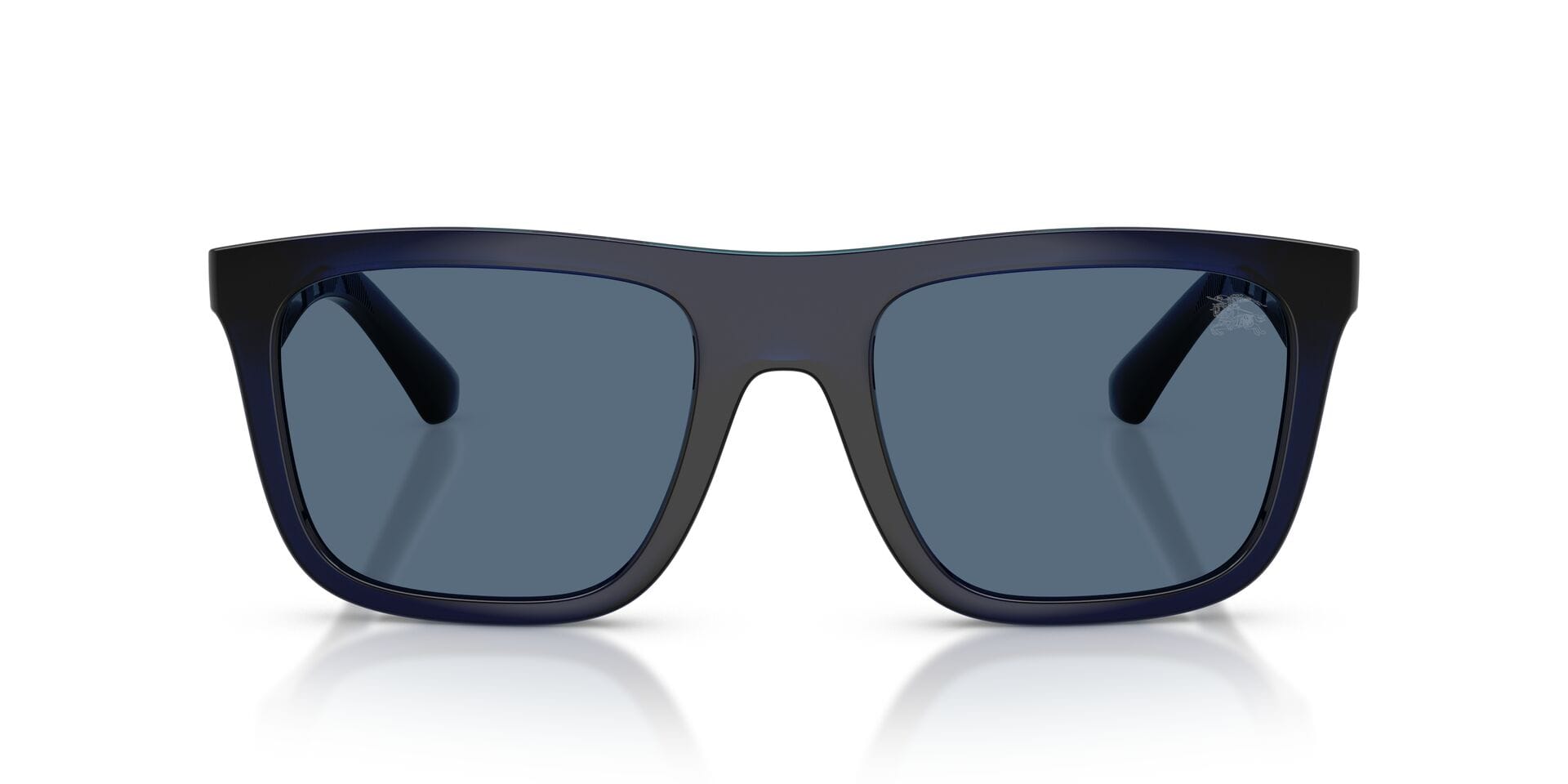 Burberry 0BE4458U Sunglass Transparent Blue Male Full Shell Sunglass — Transparent Blue frame — view 11