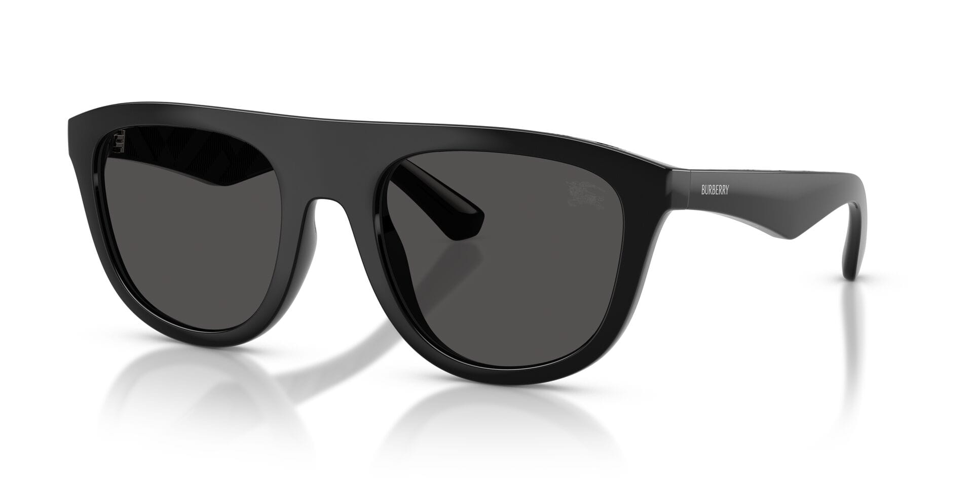 Burberry 0BE4459U Sunglass Black Male Full Shell Sunglass — Black frame — view 4