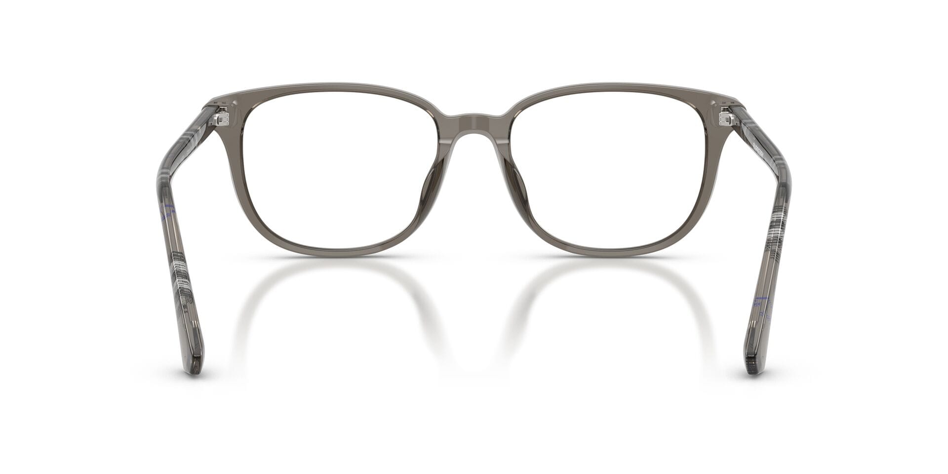 Burberry 0BE2434D Frame Transparent Grey Female Full Shell Frame — Transparent Grey frame — view 5