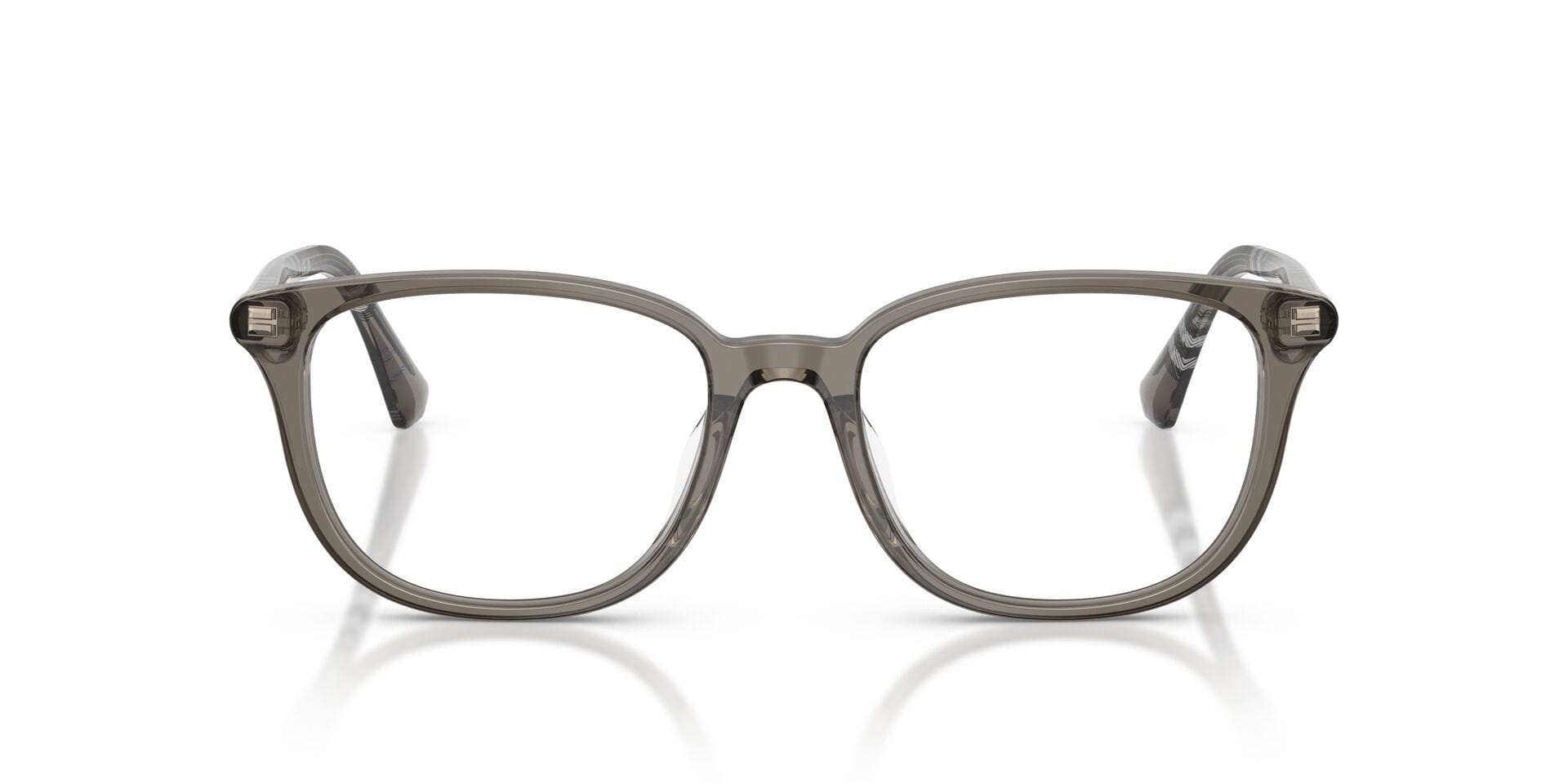 Burberry 0BE2434D Frame Transparent Grey Female Full Shell Frame — Transparent Grey frame — view 8