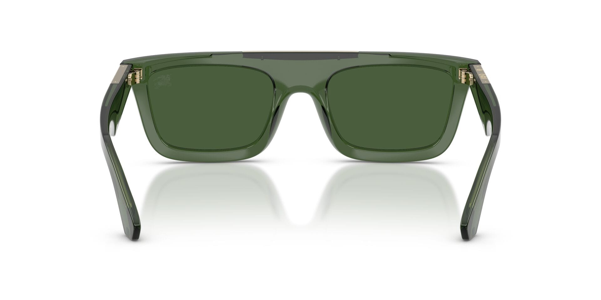 Burberry 0BE4451U Sunglass Transparent Green Male Full Shell Sunglass — Transparent Green frame — view 16