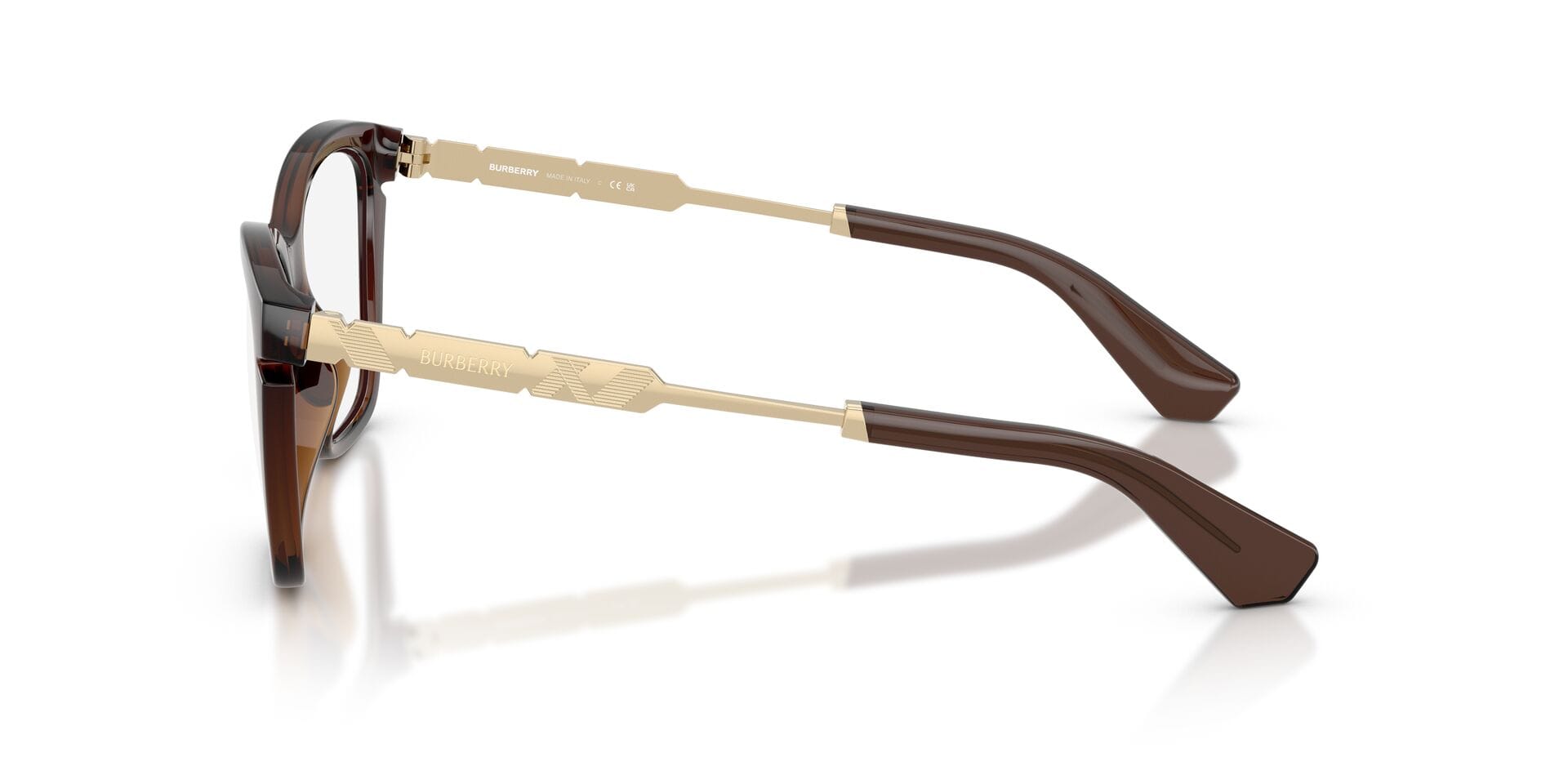 Burberry 0BE2427U Frame Brown Female Full Metal Frame — Brown frame — view 13