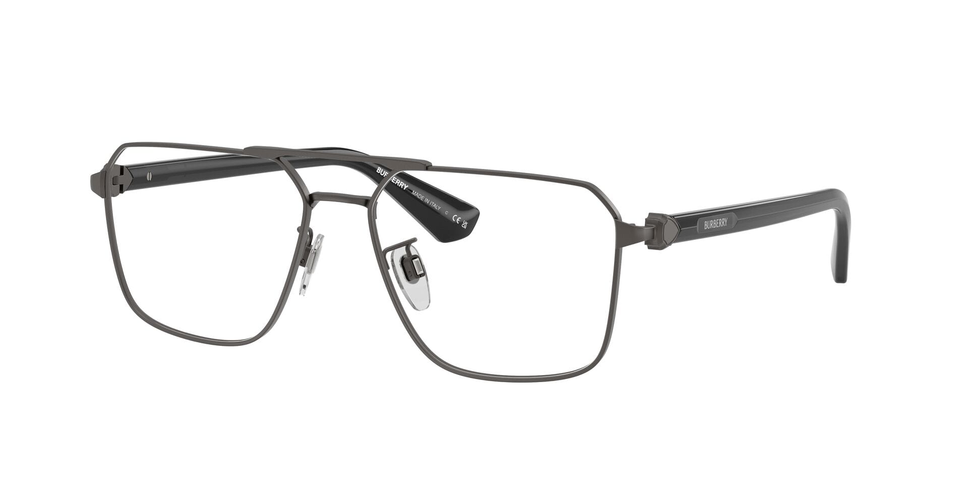 Burberry 0BE1395D Frame Grey Male Full Metal Frame — Grey frame — view 8
