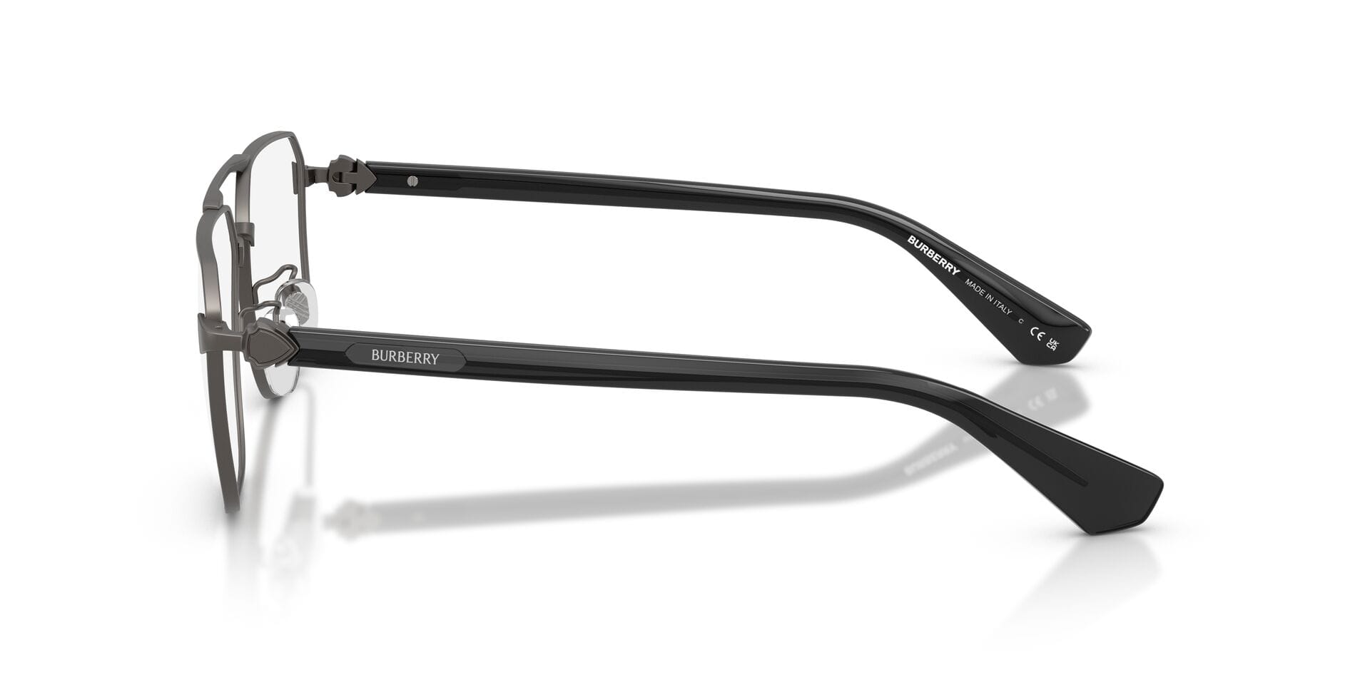 Burberry 0BE1395D Frame Grey Male Full Metal Frame — Grey frame — view 13