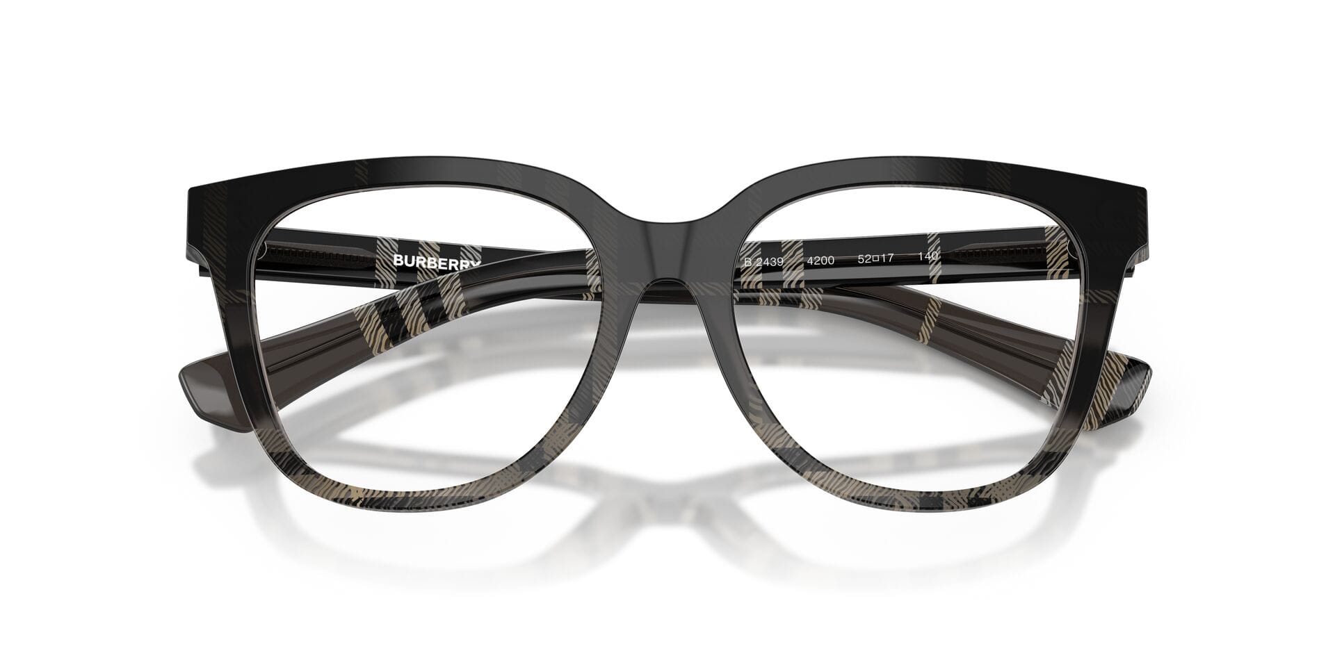 Burberry 0BE2439 Frame Grey Female Full Shell Frame — Grey frame — view 21