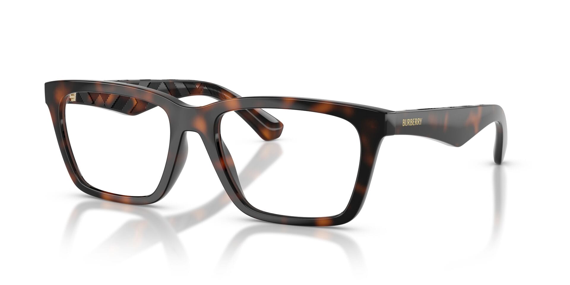 Burberry 0BE2446U Frame Havana Male Full Shell Frame — Havana frame — view 6