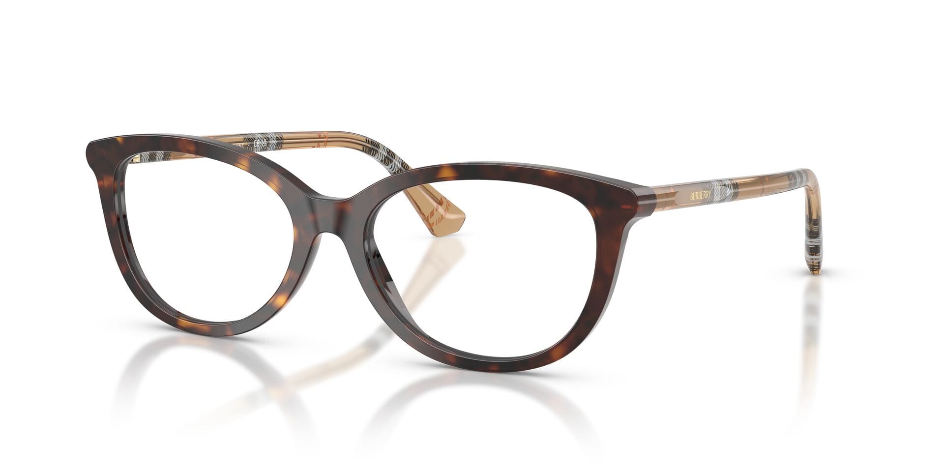 Burberry 0BE2431 Frame Havana Female Full Shell Frame — Havana frame — view 4