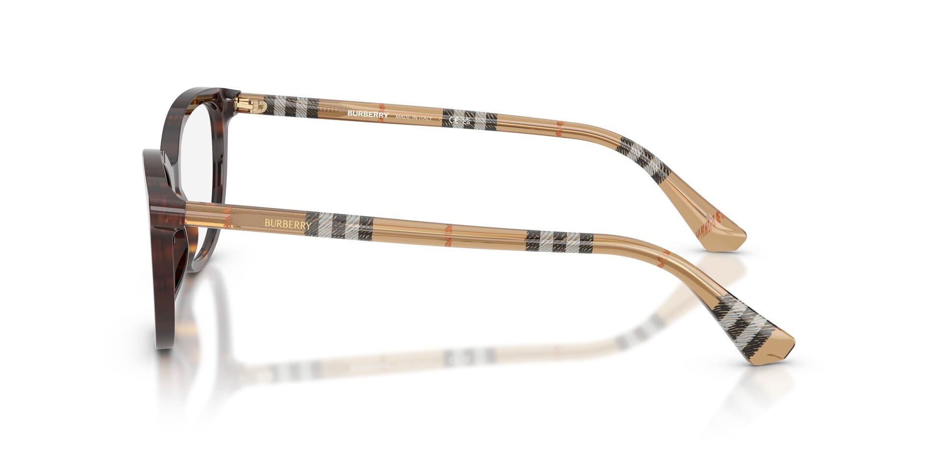 Burberry 0BE2431 Frame Havana Female Full Shell Frame — Havana frame — view 15