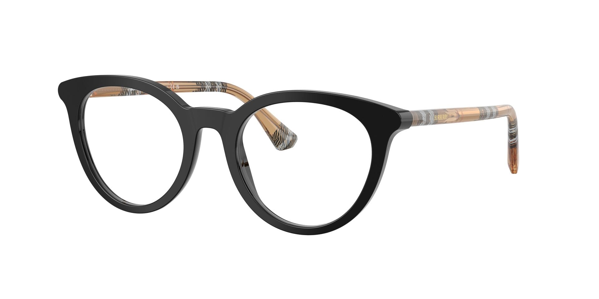 Burberry 0BE2429 Frame Black Female Full Shell Frame — Black frame — view 8