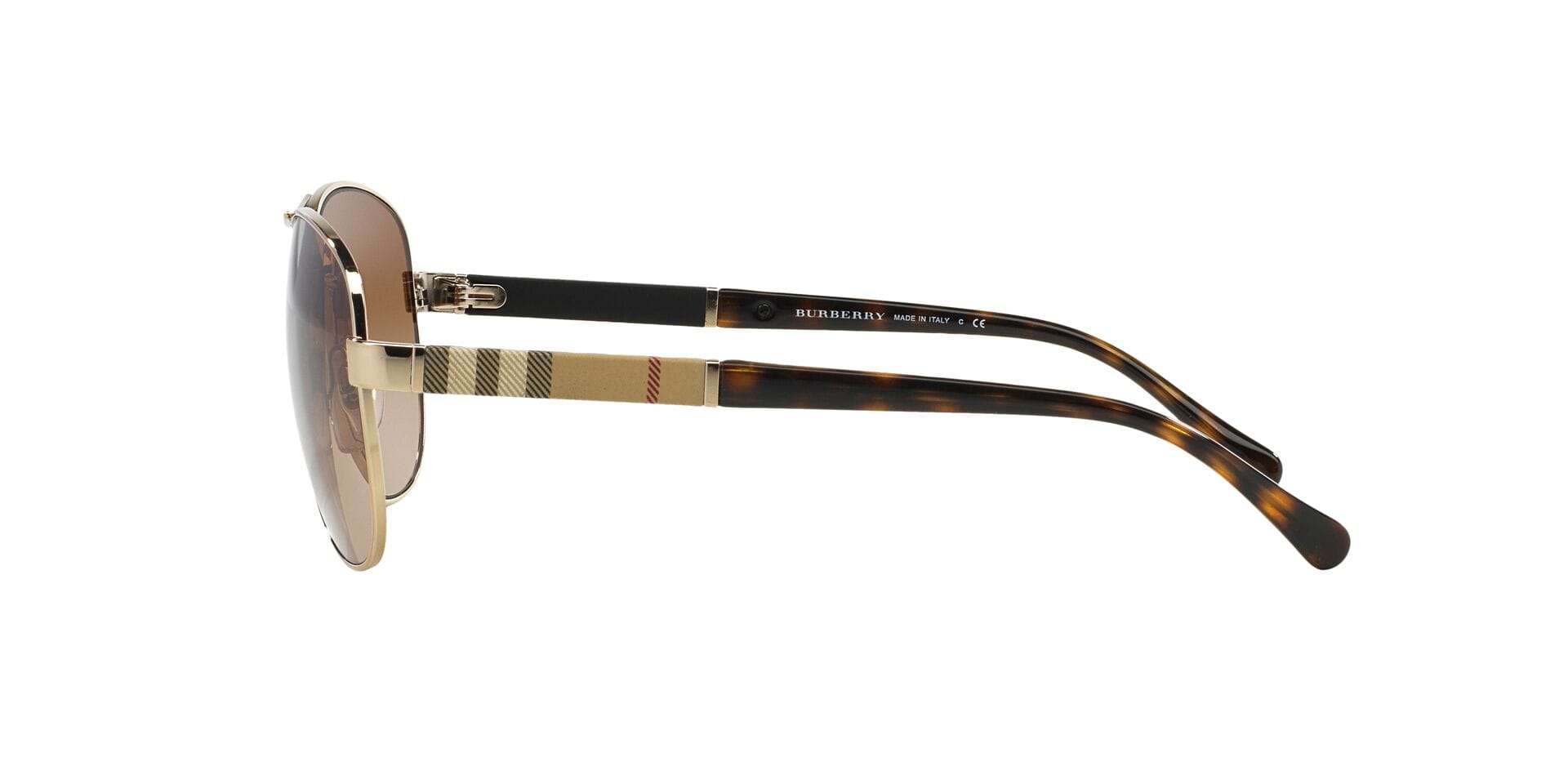 Burberry B 3080 1145/13 2N 0BE3080 Sunglass Light Gold Female Metal S Sunglass — Light Gold frame — view 4
