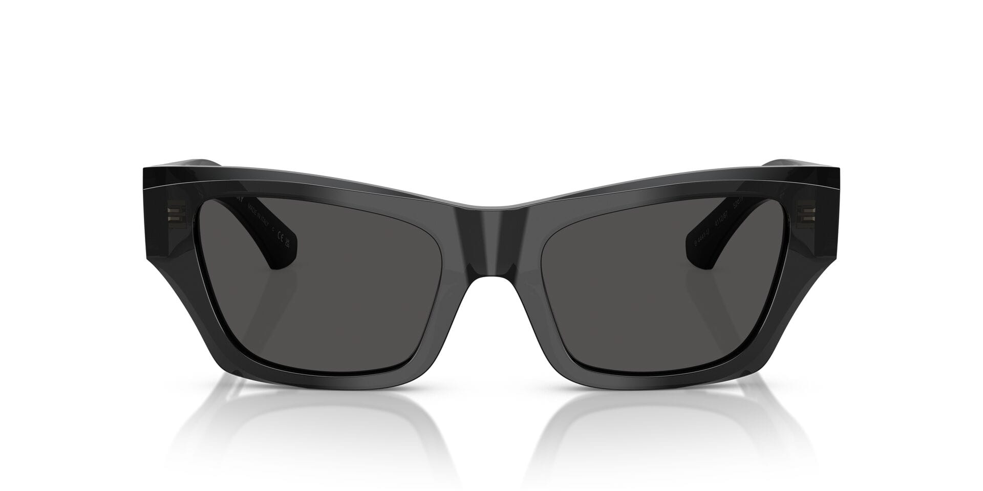 Burberry B 4431-U 4112/87 3N 0BE4441U Sunglass Grey Female Full Shell Sunglass — Grey frame — view 4