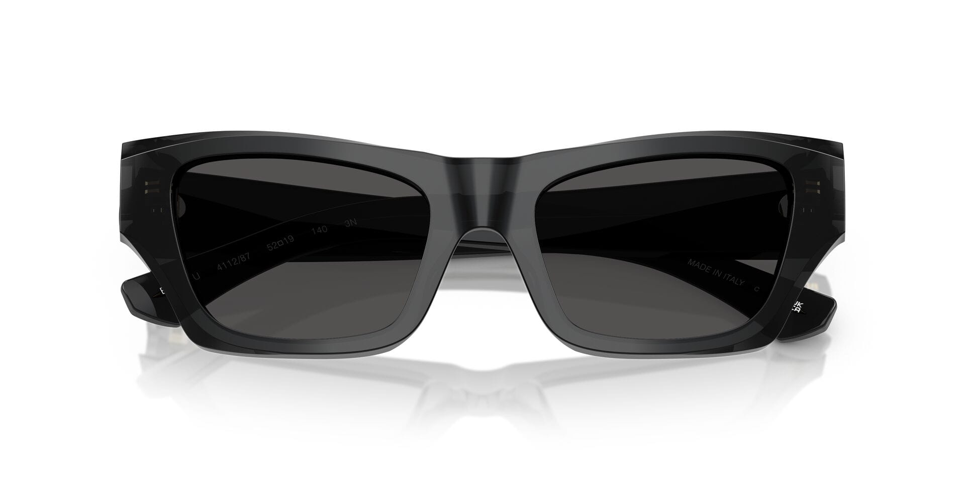 Burberry B 4431-U 4112/87 3N 0BE4441U Sunglass Grey Female Full Shell Sunglass — Grey frame — view 7