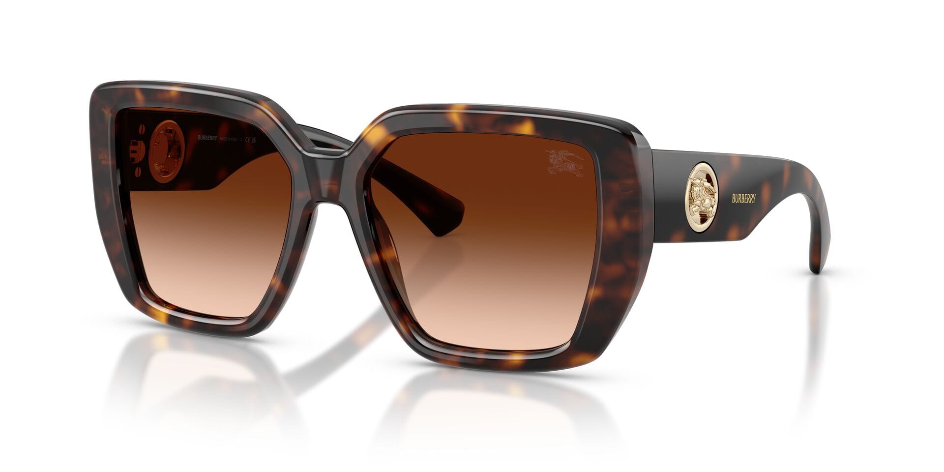 Burberry B 4471 3002/74 3N 0BE4471 Sunglass Havana Female Full Shell Sunglass — view 1