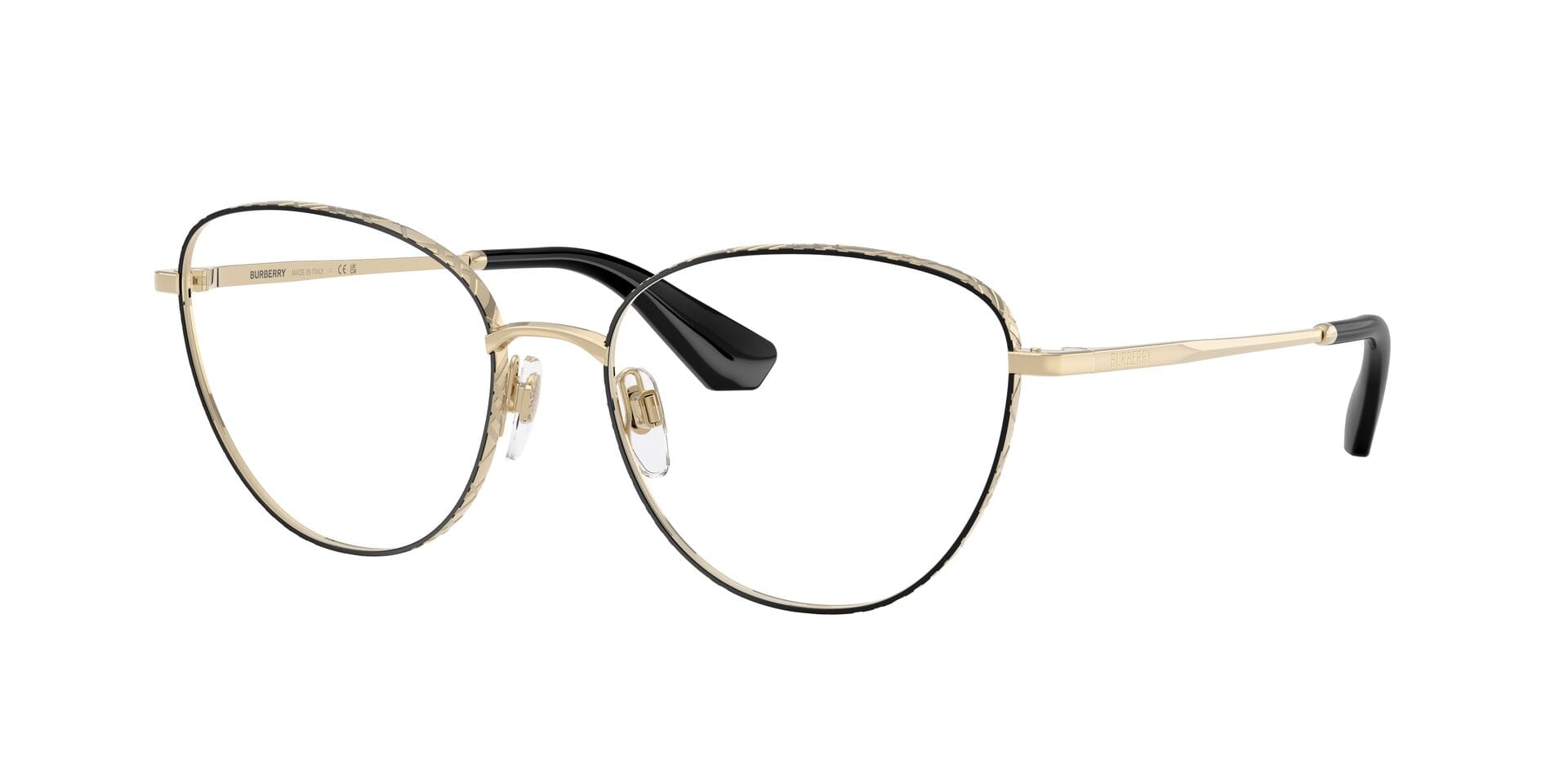 Burberry 0BE1398 Frame Black Female Metal Metal Frame — Black frame — view 3
