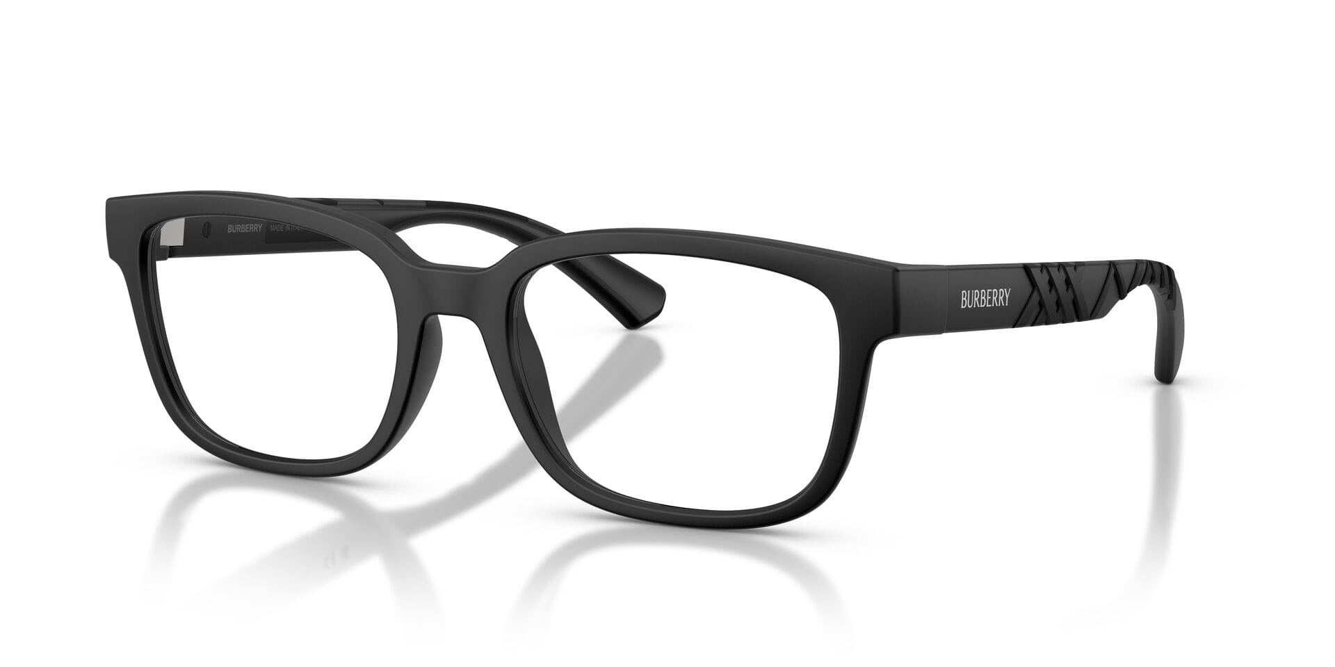 Burberry 0BE1282 Frame Matt Black Male Shell Shell Frame — Matt Black frame — view 1