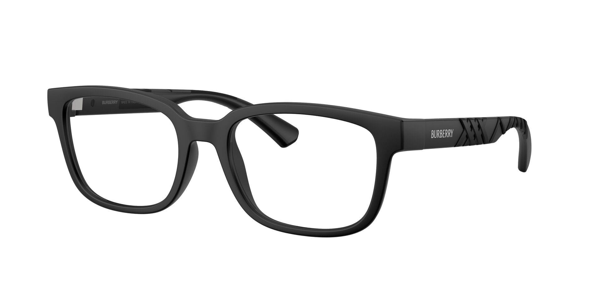Burberry 0BE1282 Frame Matt Black Male Shell Shell Frame — Matt Black frame — view 3