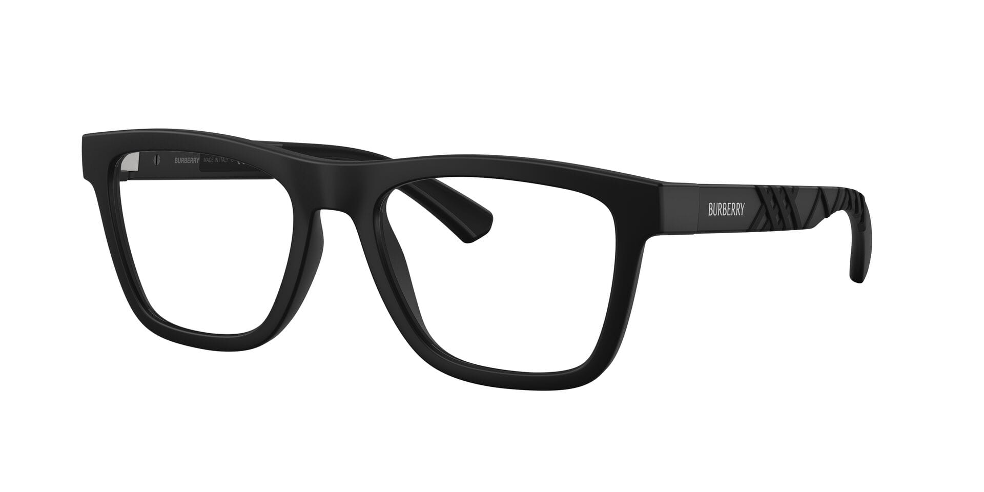Burberry 0BE2452U Frame Matt Black Male Shell Shell Frame — Matt Black frame — view 3