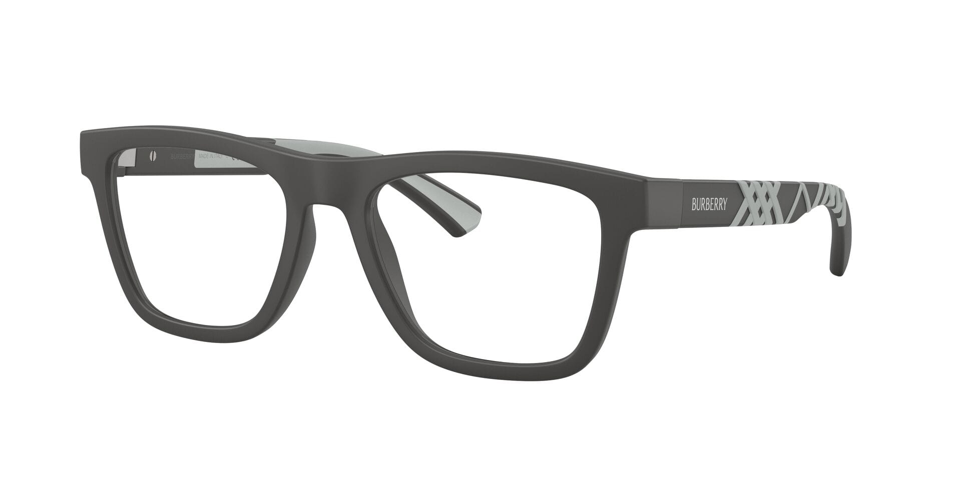 Burberry 0\BE2452U Frame Matt Grey Male Shell Shell Frame — Matt Grey frame — view 3