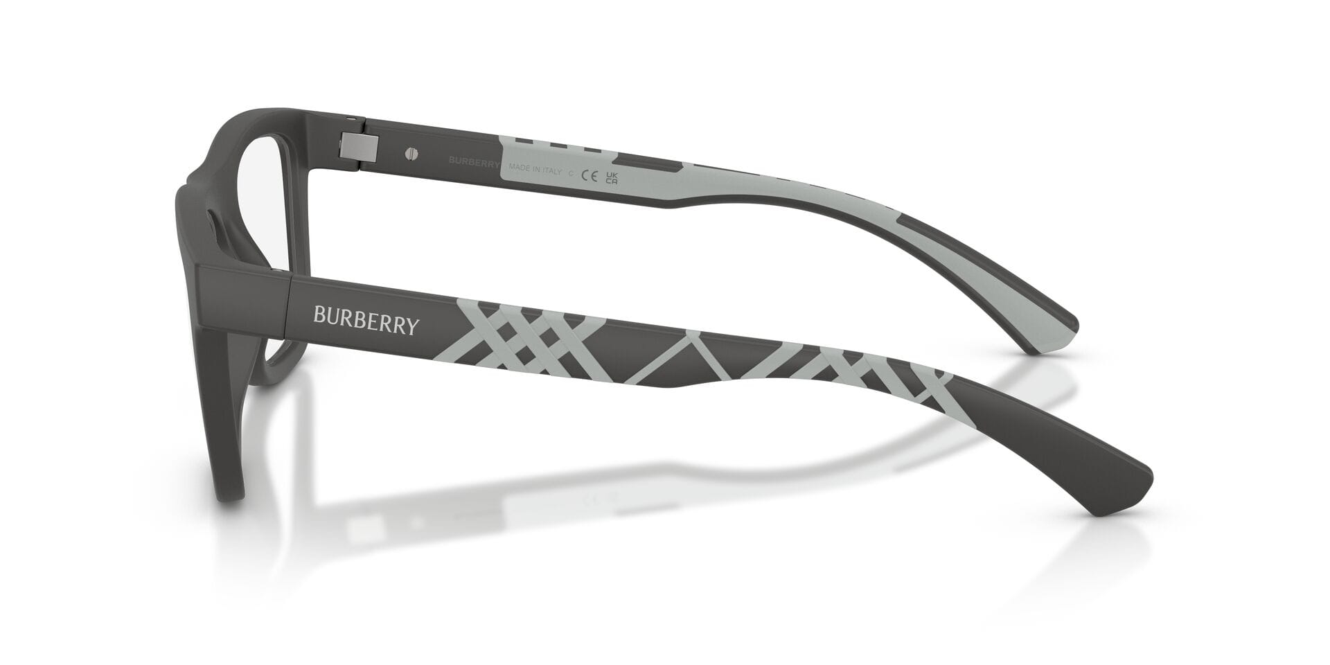 Burberry 0\BE2452U Frame Matt Grey Male Shell Shell Frame — Matt Grey frame — view 5