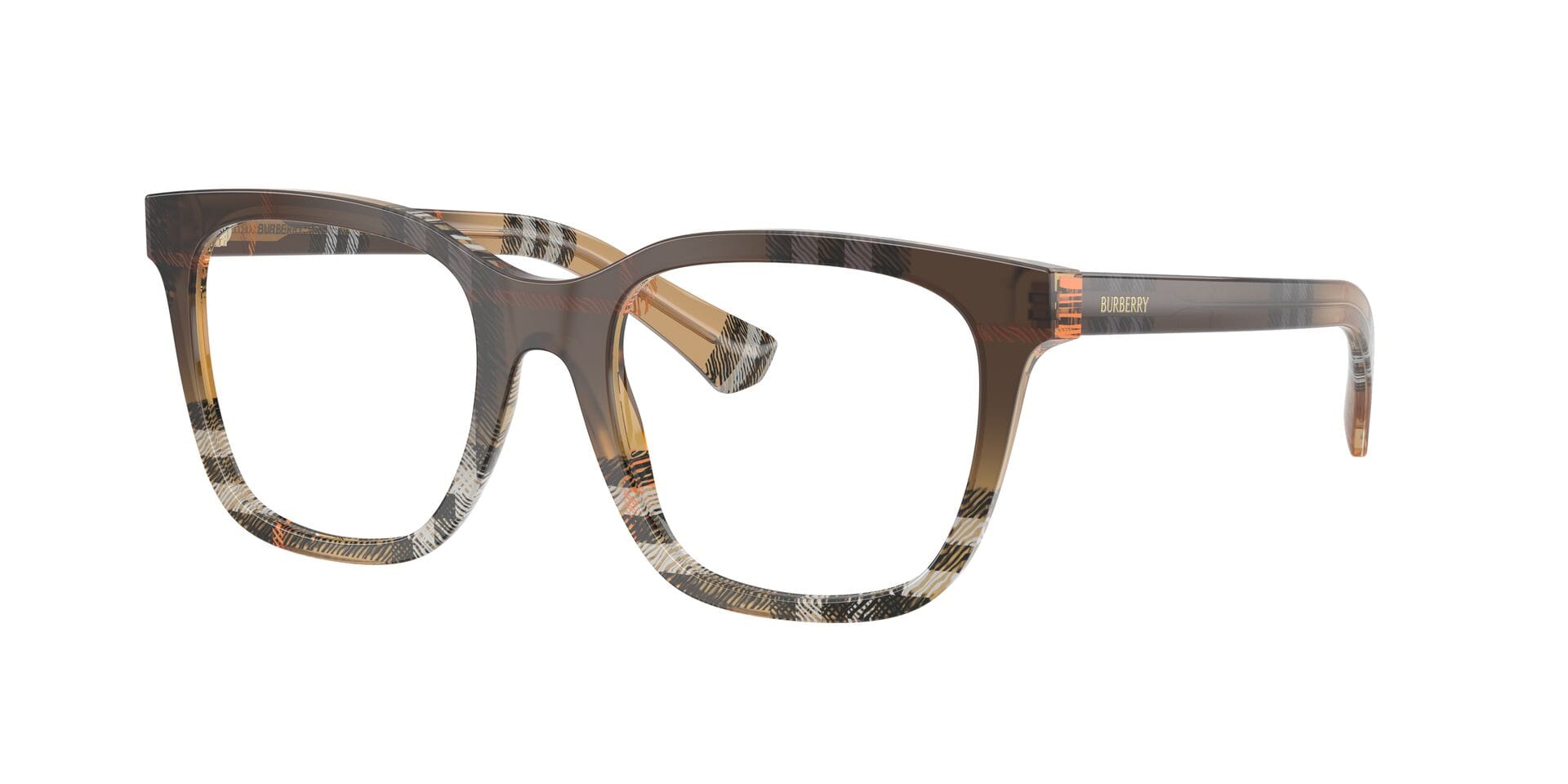 Burberry 0BU2455 Frame Light Brown Female Shell Shell Frame — Light Brown frame — view 3