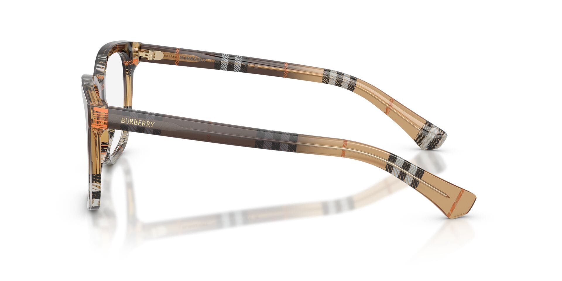 Burberry 0BU2455 Frame Light Brown Female Shell Shell Frame — Light Brown frame — view 5