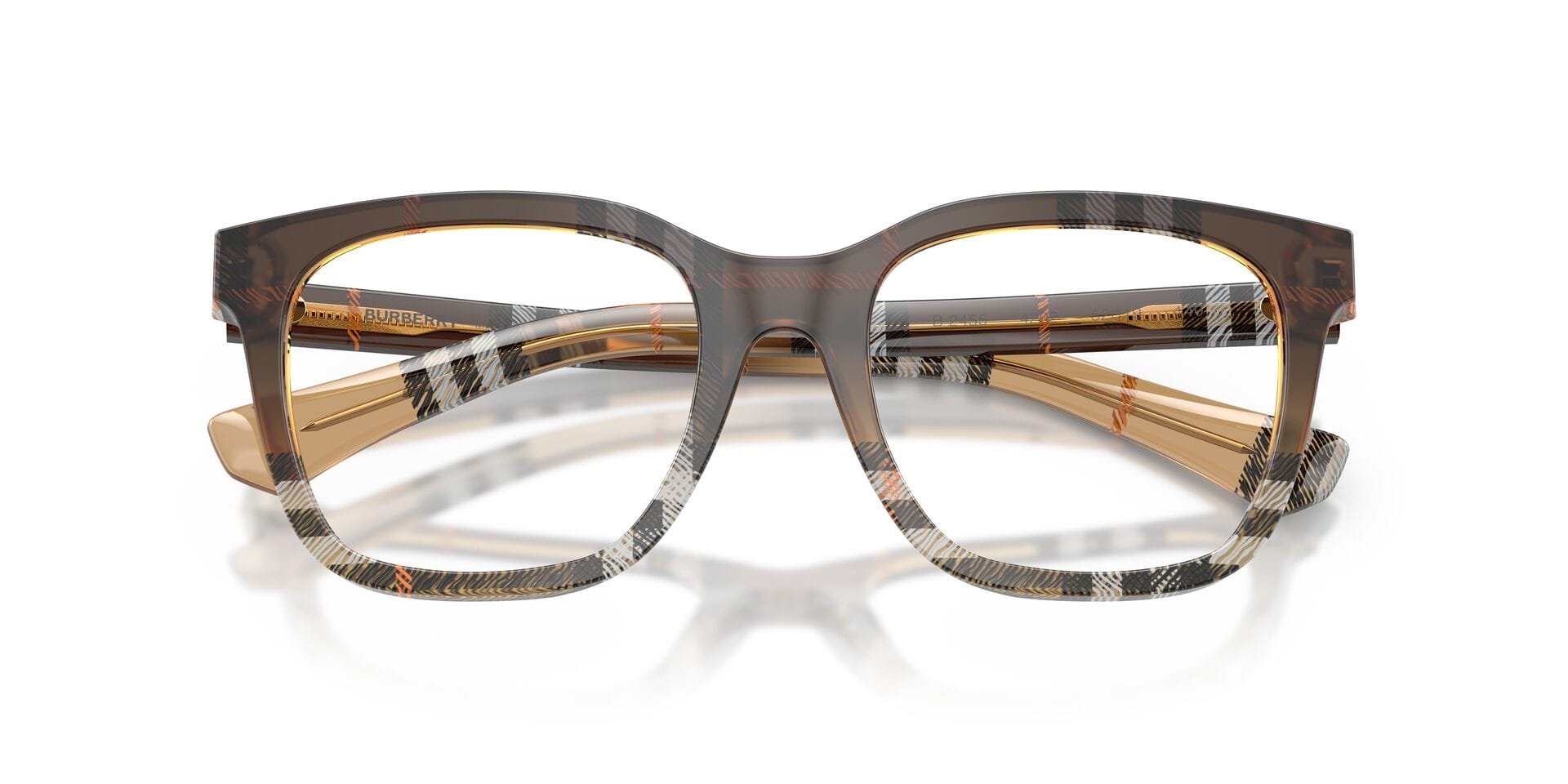 Burberry 0BU2455 Frame Light Brown Female Shell Shell Frame — Light Brown frame — view 7