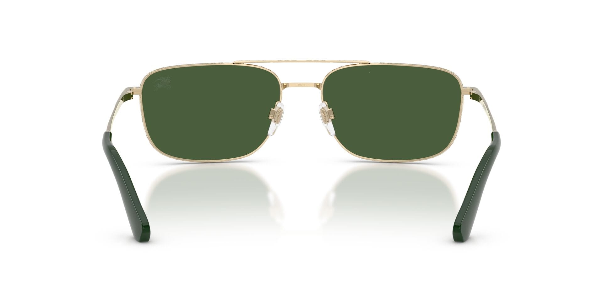 Burberry 0BE3170 Sunglass Light Gold Male Metal Metal Sunglass — Light Gold frame — view 2