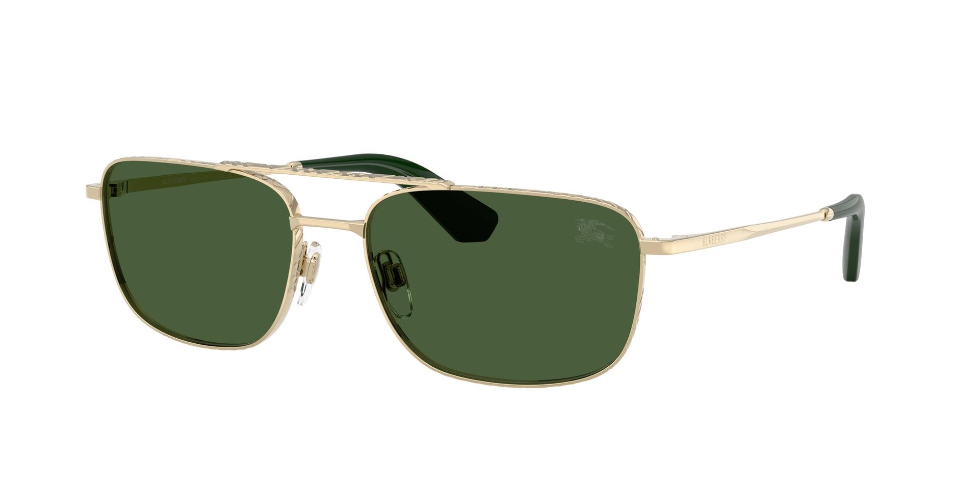 Burberry 0BE3170 Sunglass Light Gold Male Metal Metal Sunglass — Light Gold frame — view 3