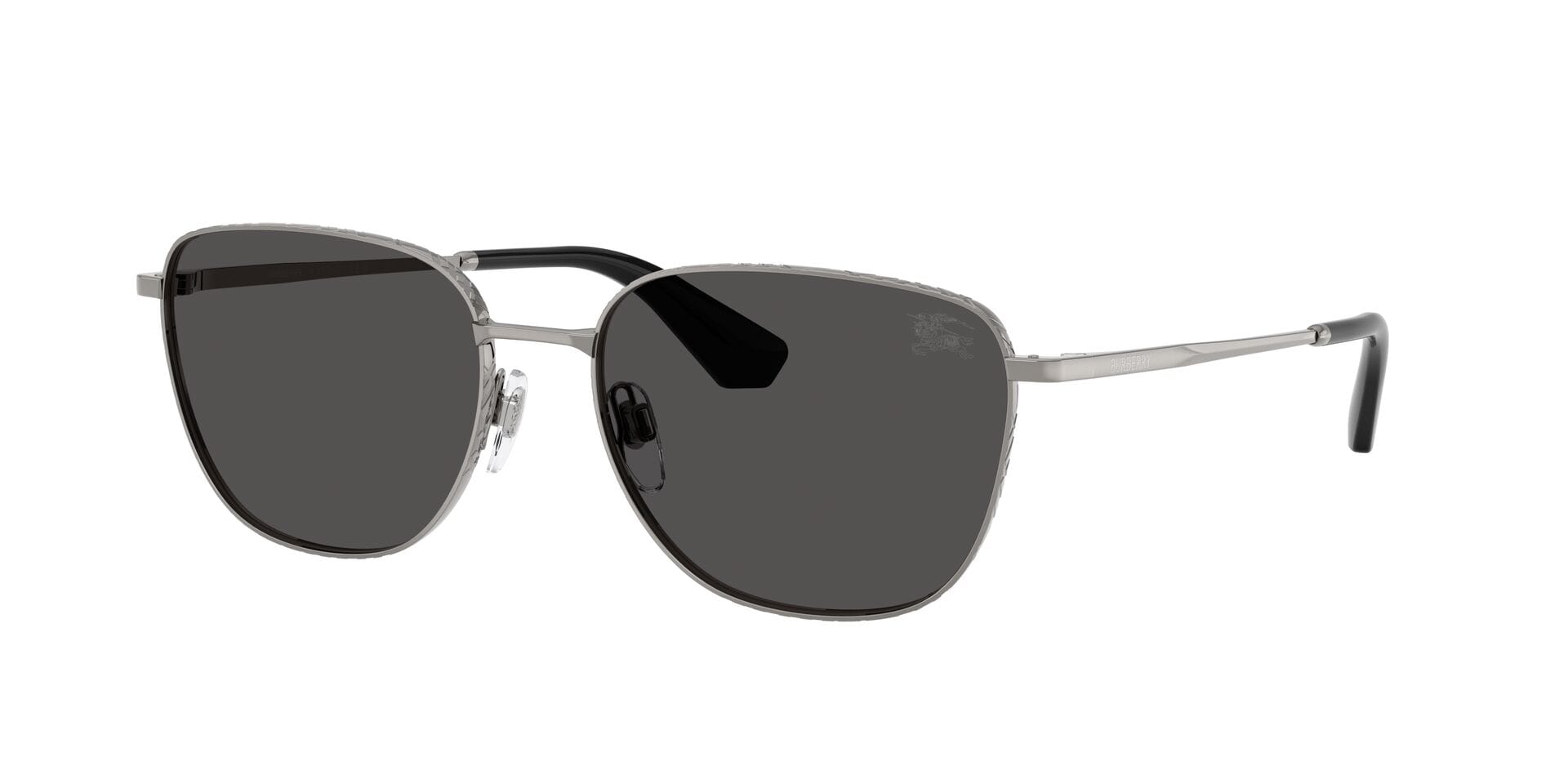 Burberry 0BE3171 Sunglass Gun Metal Male Metal Metal Sunglass — Gun Metal frame — view 3